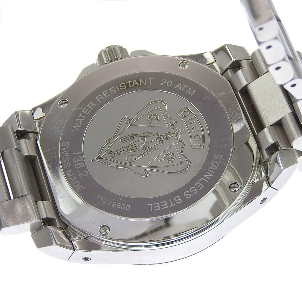 Gucci Dive 200M Quartz Stainless Steel 45 Divers