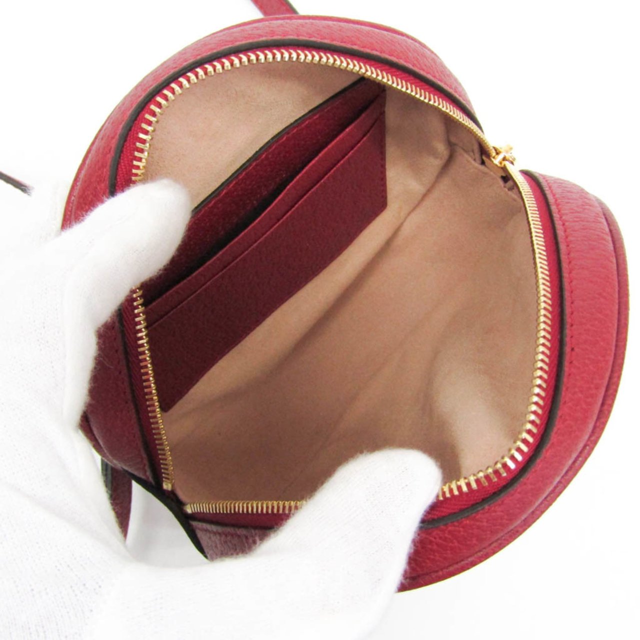 Gucci Ophidia Round Backpack Flora GG Coated Canvas Mini Divers