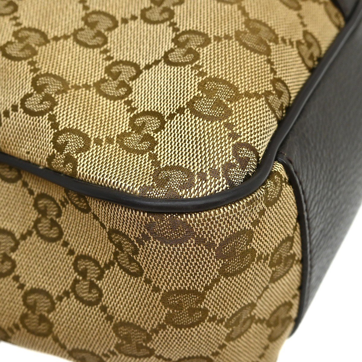 Gucci Convertible Boston Carry On Duffle GG Canvas Medium Beige