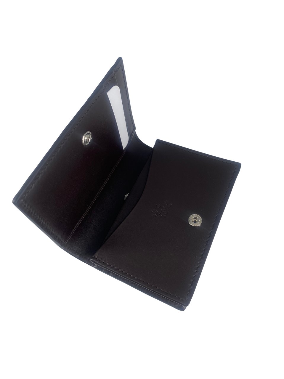 Gucci Gucci GG Marmont Round Wristlet Pouch Matelasse Leather Bruin