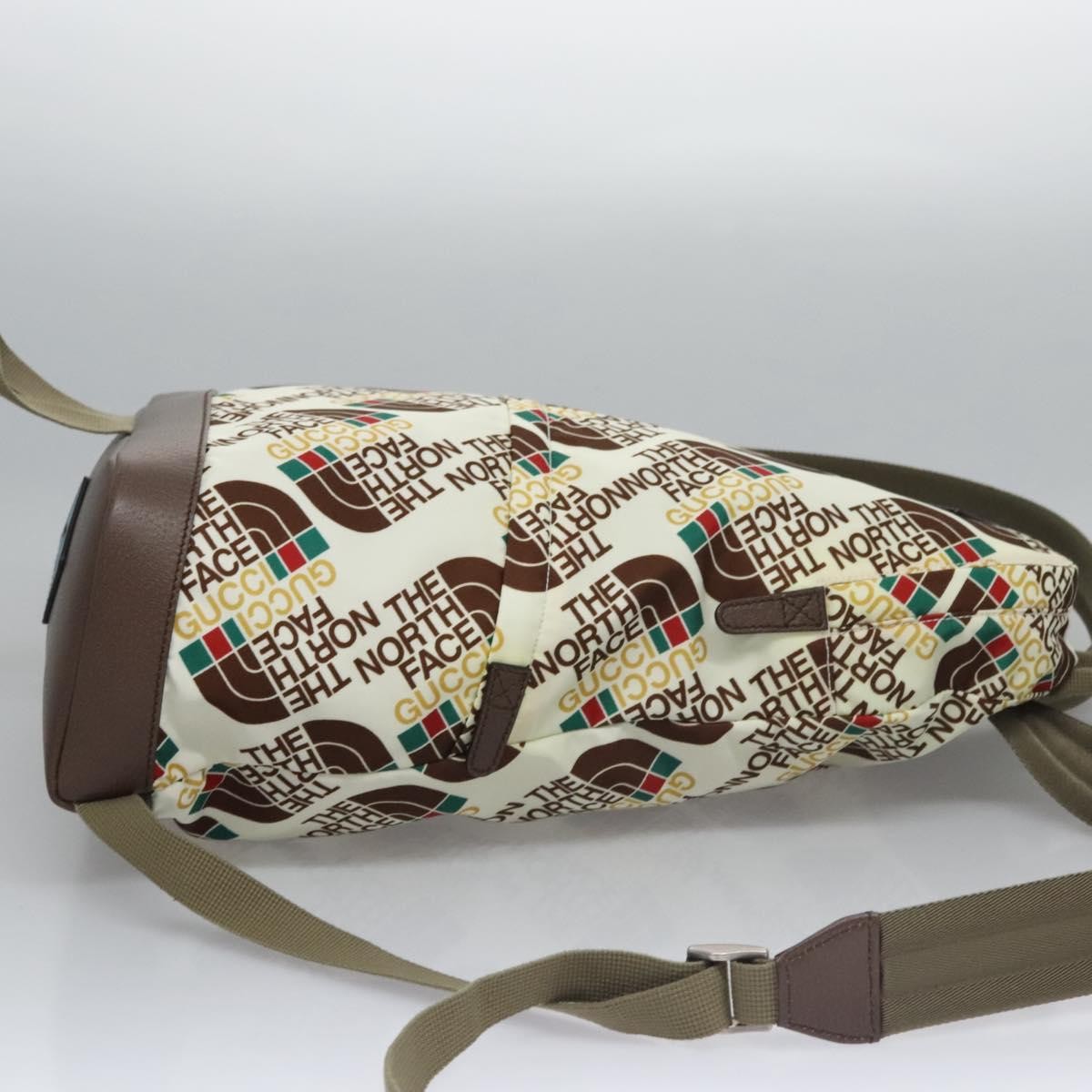 Gucci Gucci Gucci x The North Face Zip Backpack Printed Nylon Medium Divers