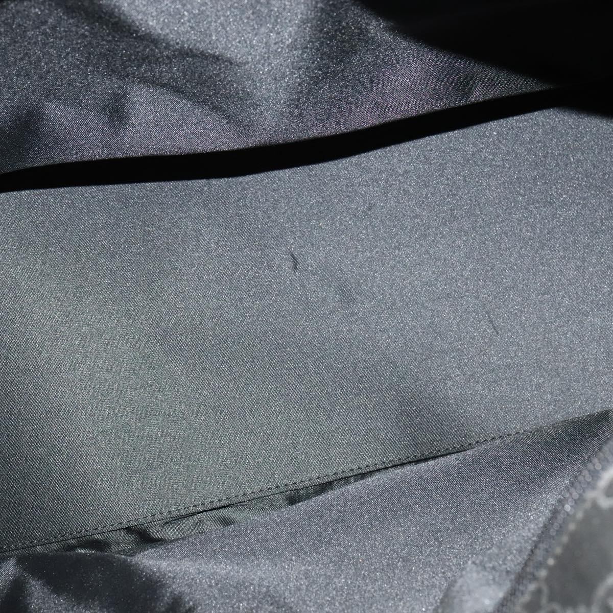 Gucci Gucci Vintage Boston Bag GG Canvas Small Zwart