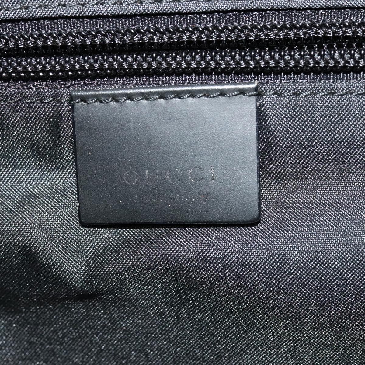 Gucci Gucci Vintage Boston Bag GG Canvas Small Zwart