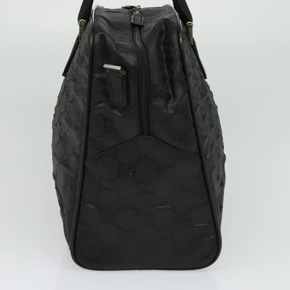 Gucci Gucci Vintage Boston Bag GG Canvas Small Zwart