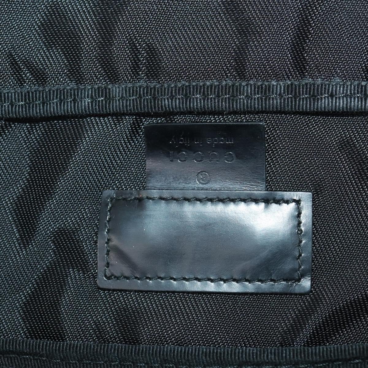 Gucci Gucci Vintage Travel bag Nylon Zwart