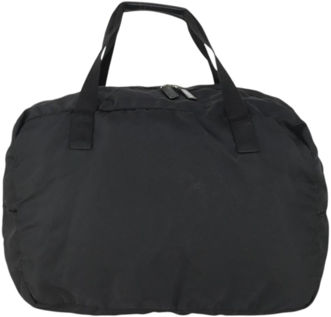 Gucci Gucci Vintage Travel bag Nylon Zwart