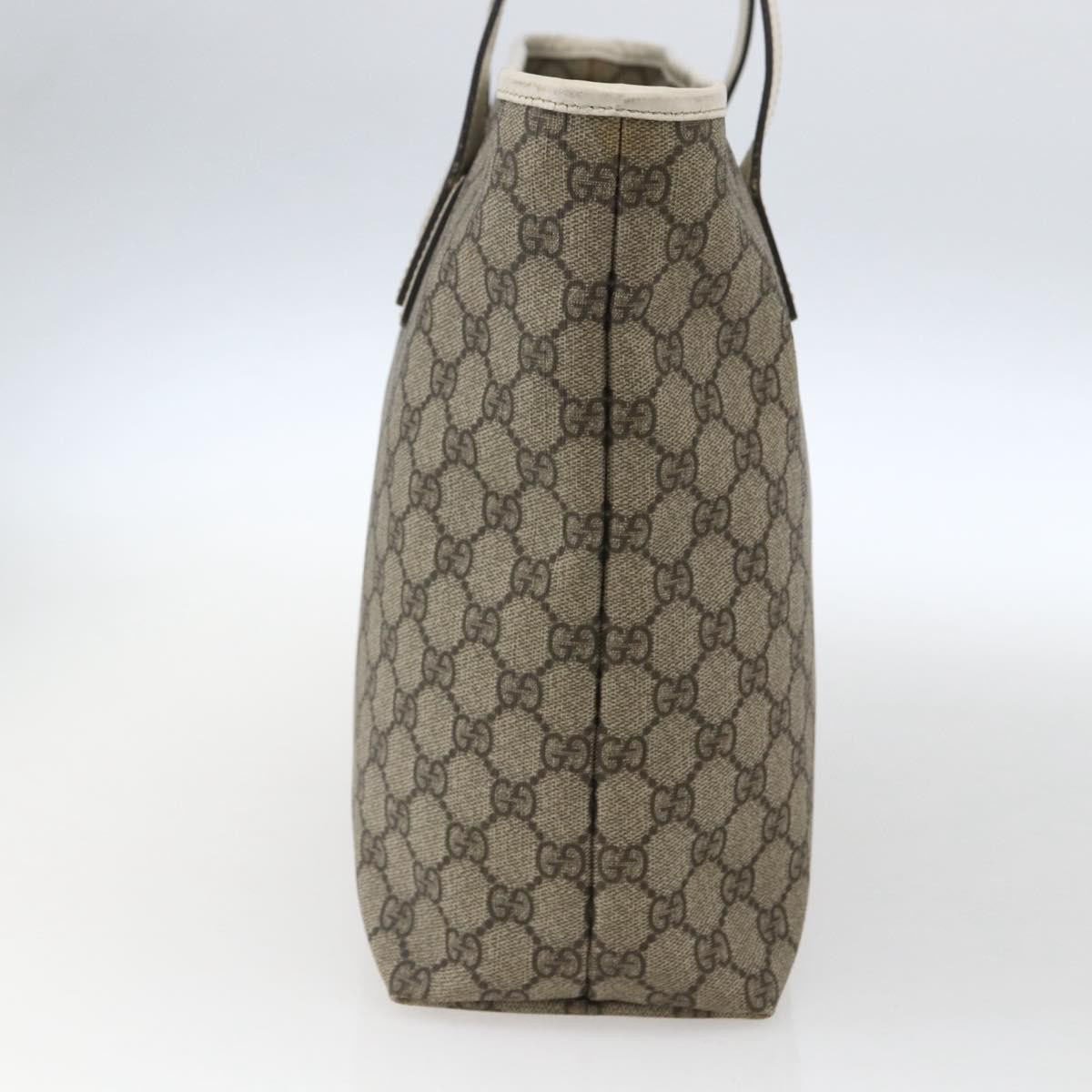 Gucci Gucci Plus Tote GG Coated Canvas with Leather Small Beige