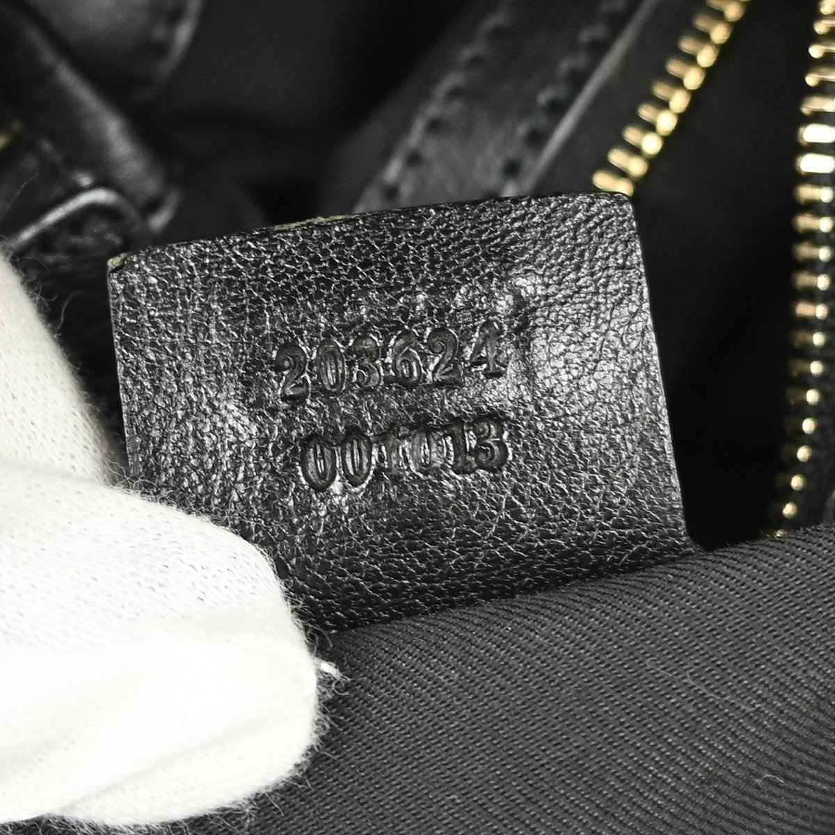 Gucci Gucci Pelham Tote Studded GG Canvas Medium Zwart