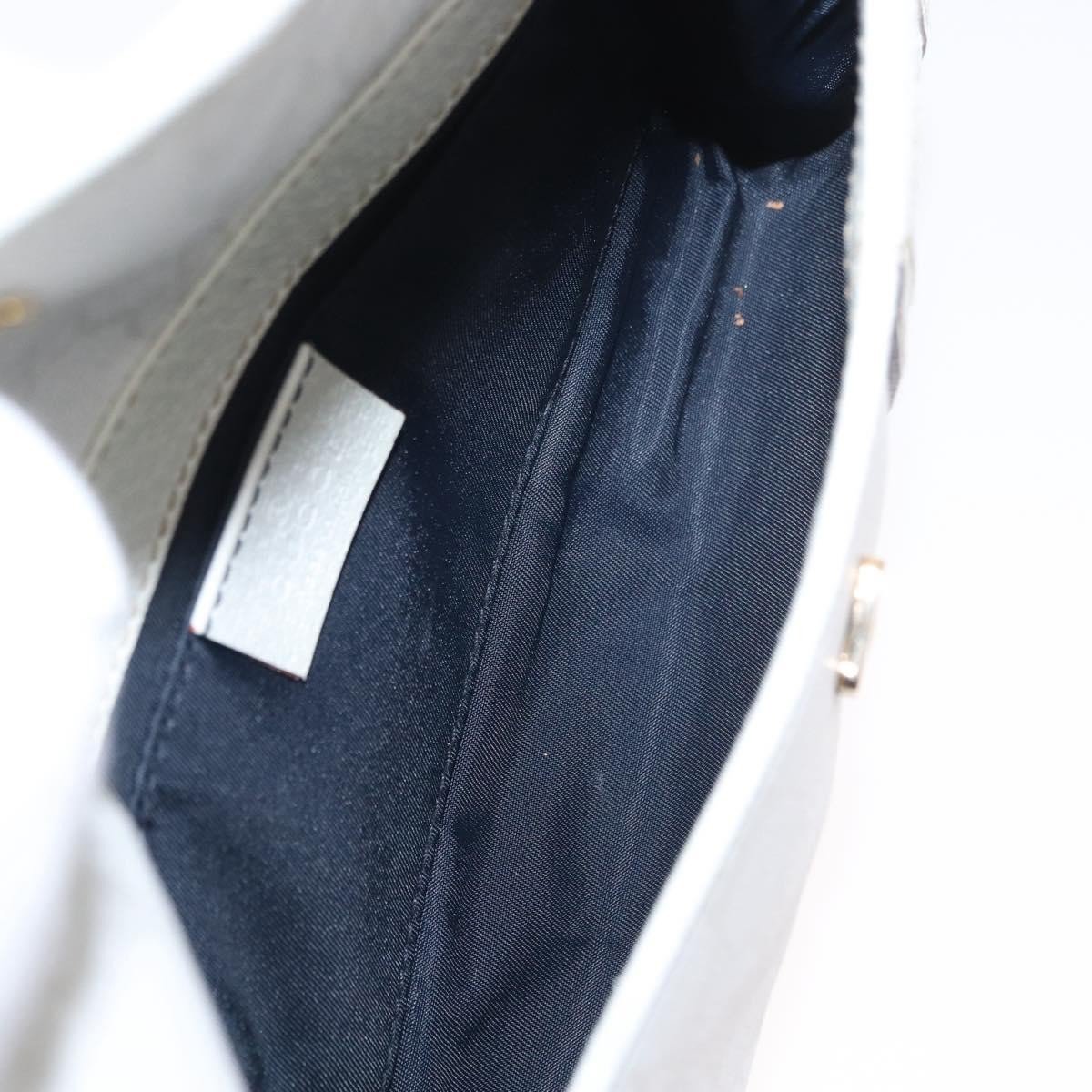 Gucci Gucci Sherry Line Waist Bag GG Canvas Wit