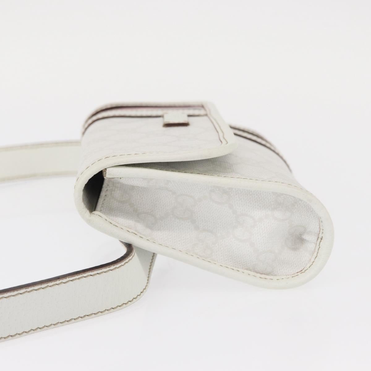 Gucci Gucci Sherry Line Waist Bag GG Canvas Wit