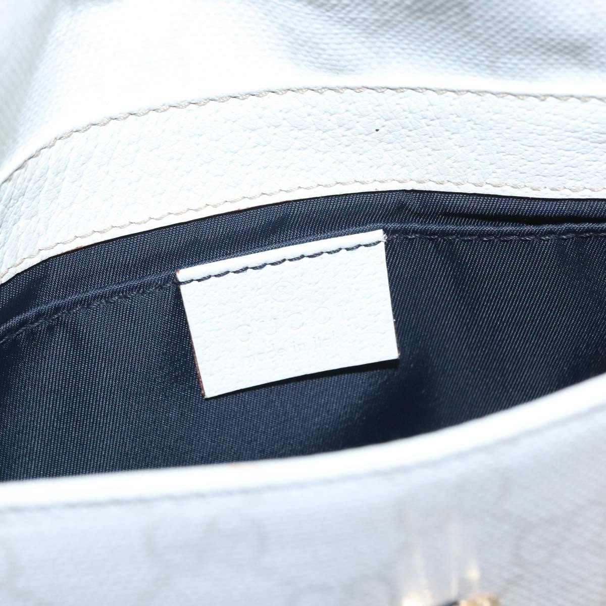 Gucci Gucci Sherry Line Waist Bag GG Canvas Wit