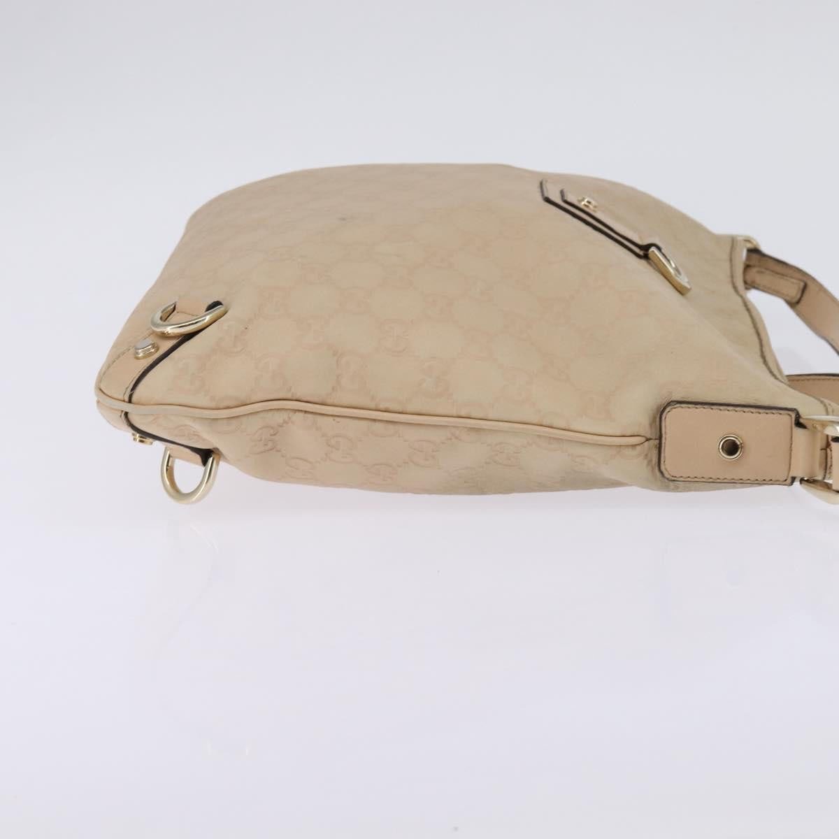 Gucci Gucci Abbey D-Ring Messenger Bag Guccissima leather Beige
