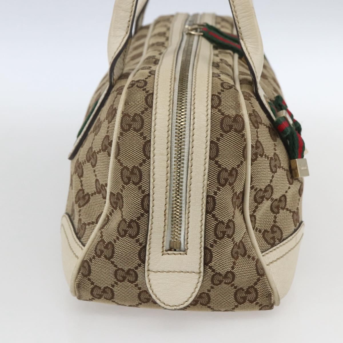 Gucci Gucci Princy Boston Bag GG Canvas Large Beige