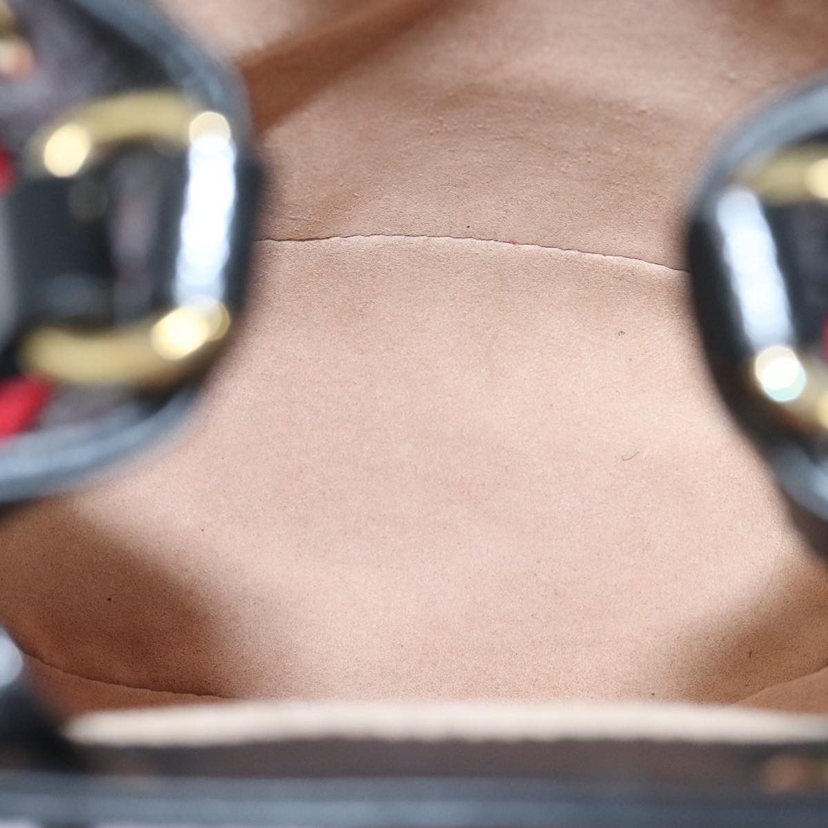 Gucci Gucci Ophidia Bucket Bag Suede Mini Rood