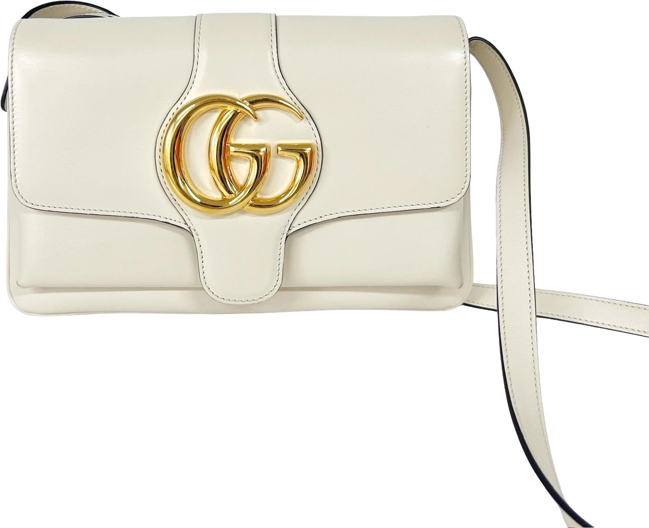 Gucci Gucci Arli Shoulder Bag Leather Small Wit