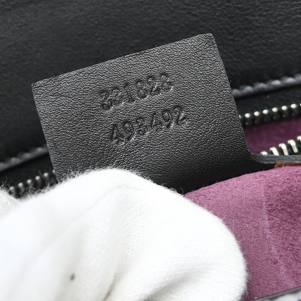 Gucci Lady Lock Satchel Leather Small Zwart