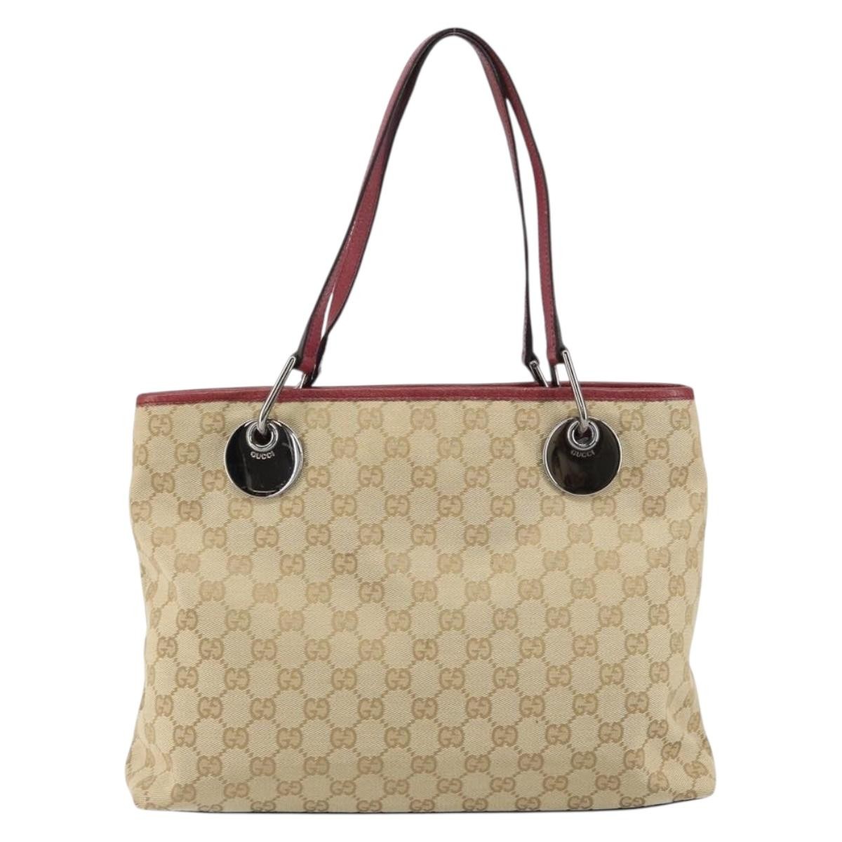 Gucci Gucci Eclipse Tote Medium Medium Beige
