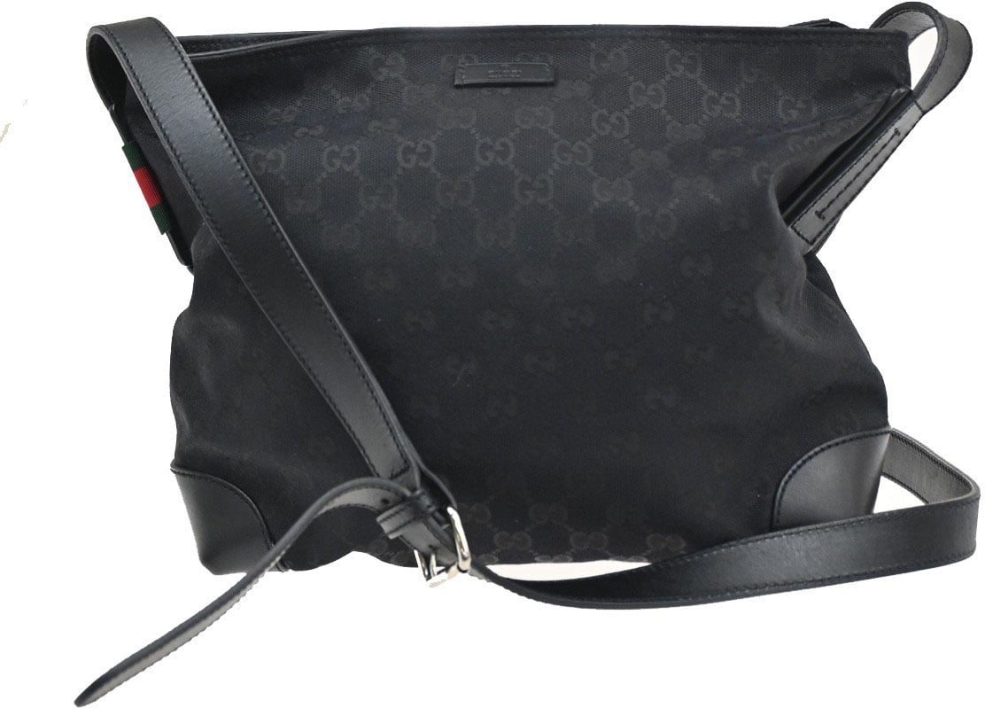 Gucci Gucci Original Messenger GG Canvas Small Zwart