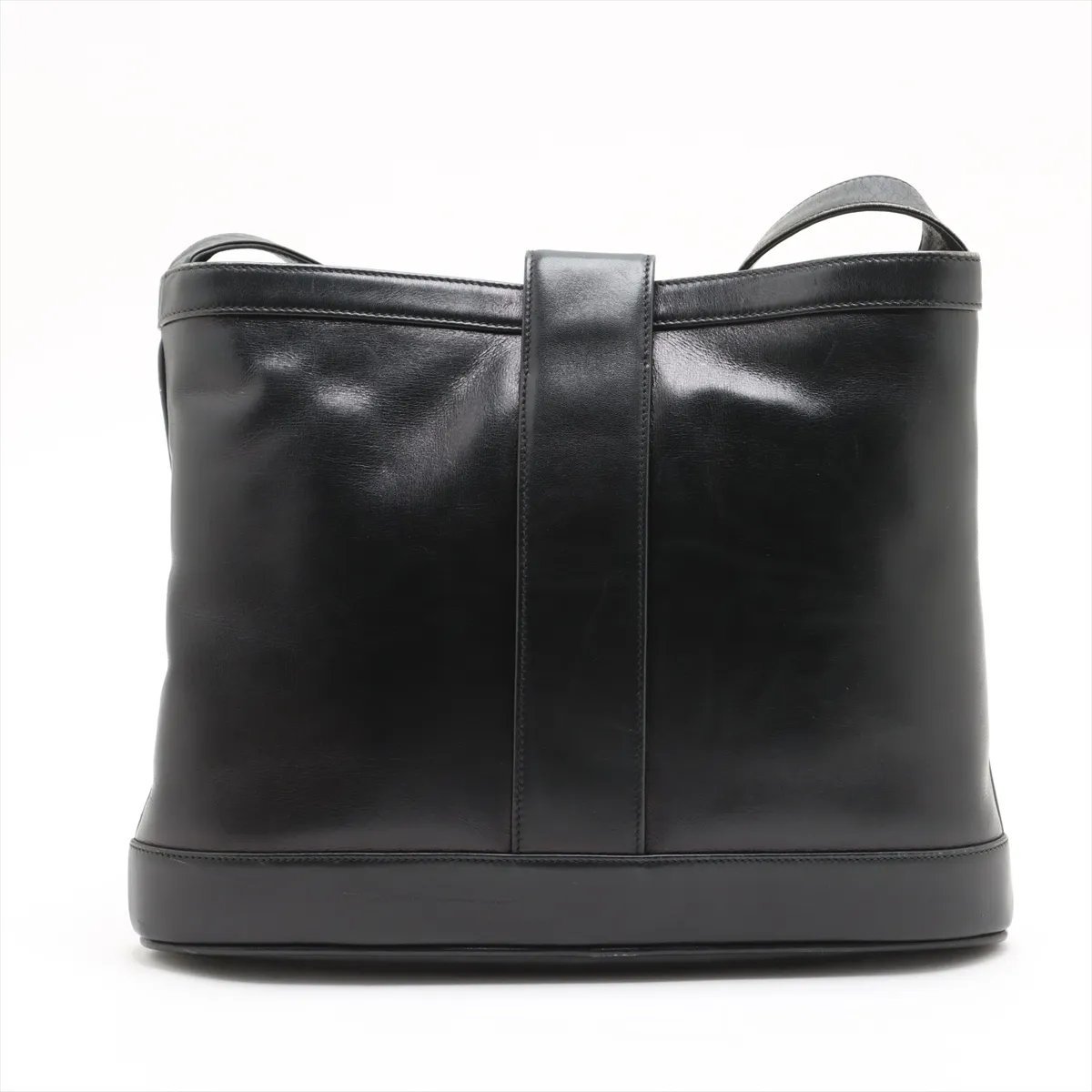 Gucci Old Gucci Suede and Leather Zwart