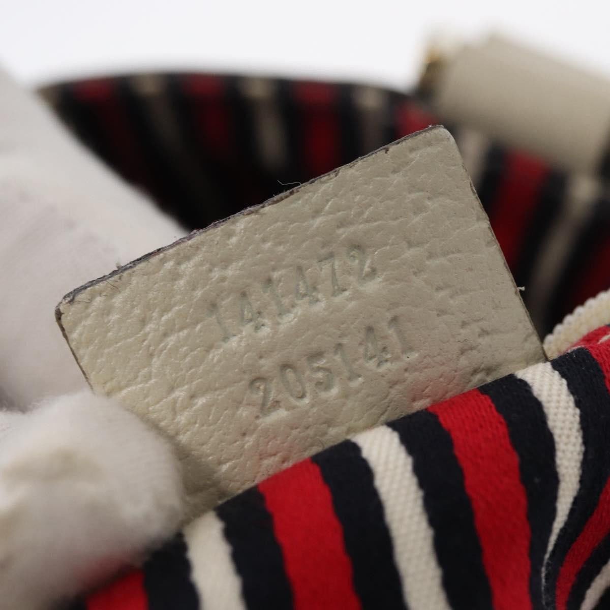 Gucci Gucci Abbey Tote GG Canvas with Leather Medium Navy