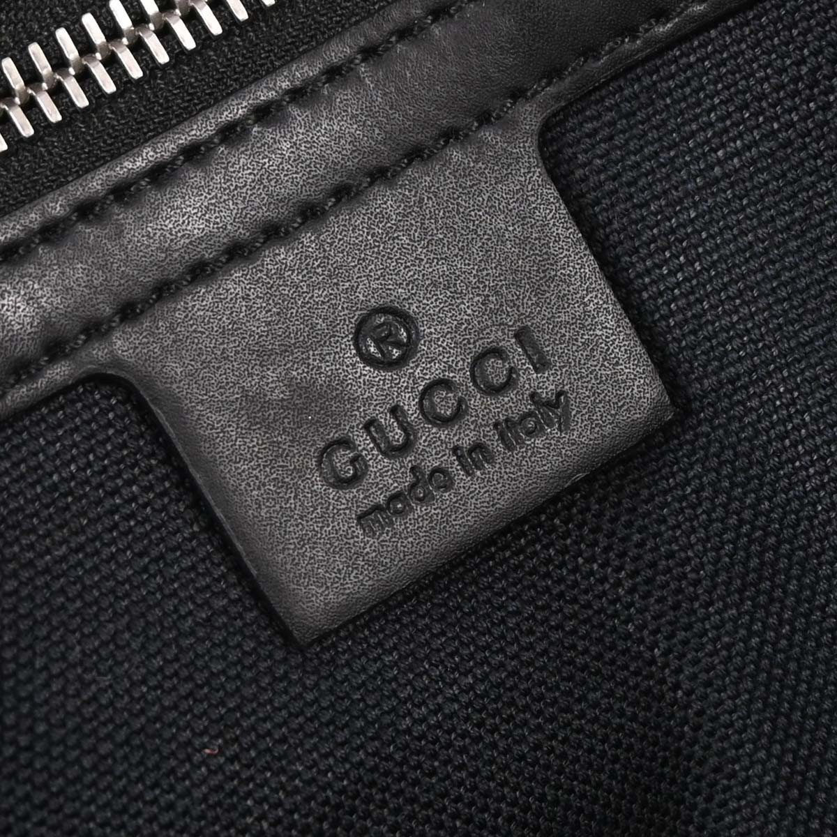 Gucci Gucci Convertible Soft Open Tote GG Coated Canvas Tall Zwart