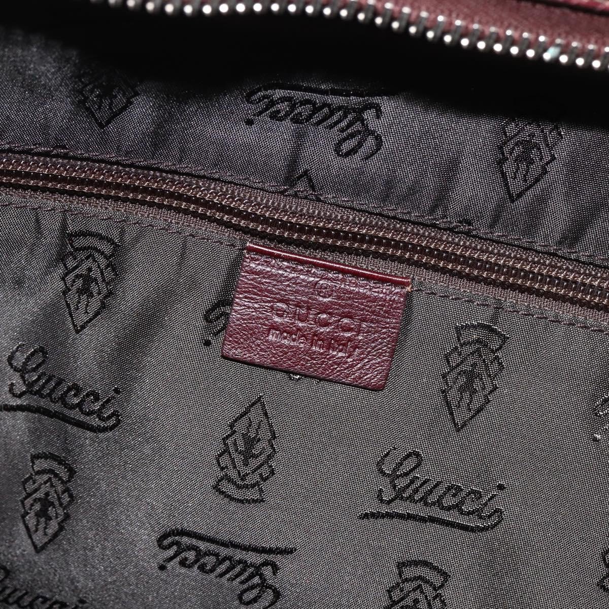 Gucci Logo Crest Messenger Leather Large Divers