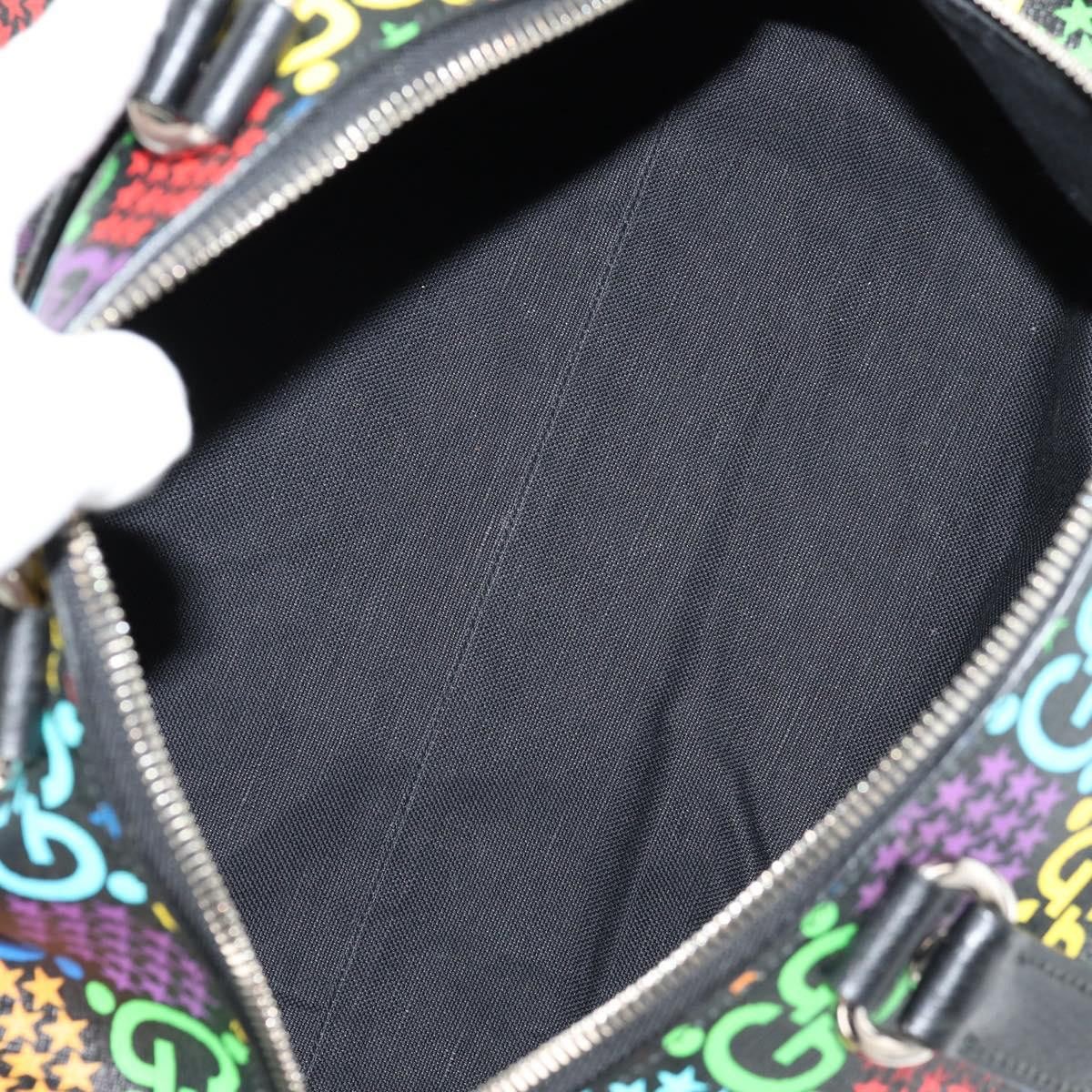 Gucci Gucci Convertible Duffle Backpack Psychedelic Print GG Coated Canvas Medium Divers