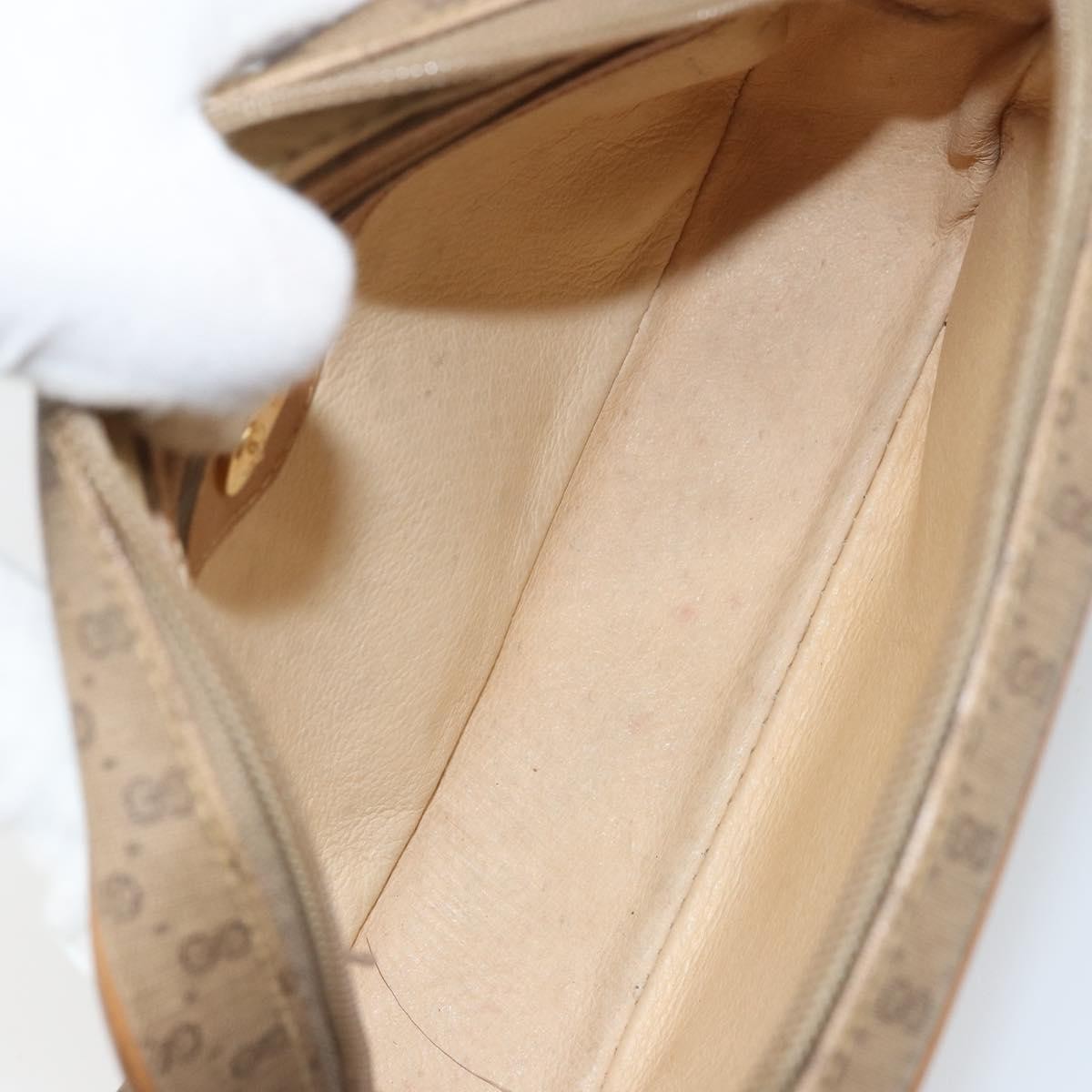 Gucci Gucci Micro GG supreme shoulder bag GG canvas Beige