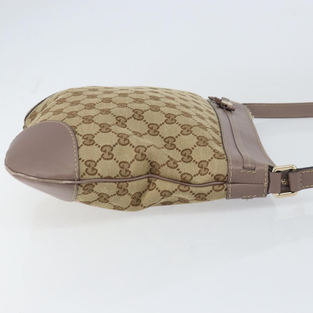 Gucci Gucci Mayfair Messenger Bag GG Canvas and Leather Beige