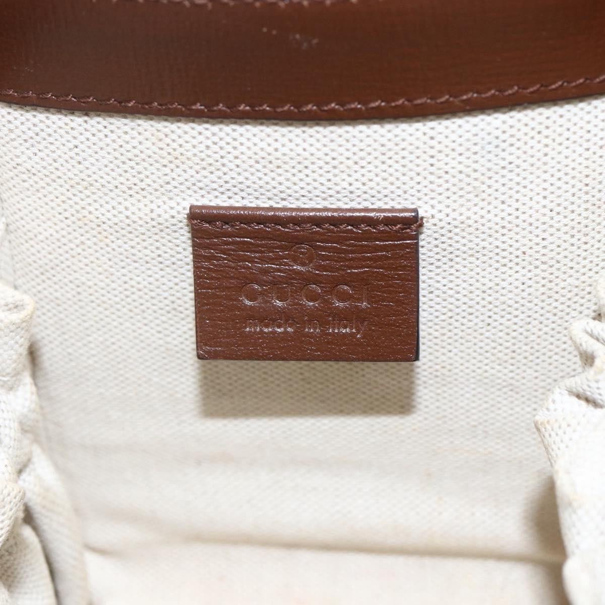 Gucci Gucci Horsebit 1955 Boston Bag GG Coated Canvas Small Beige