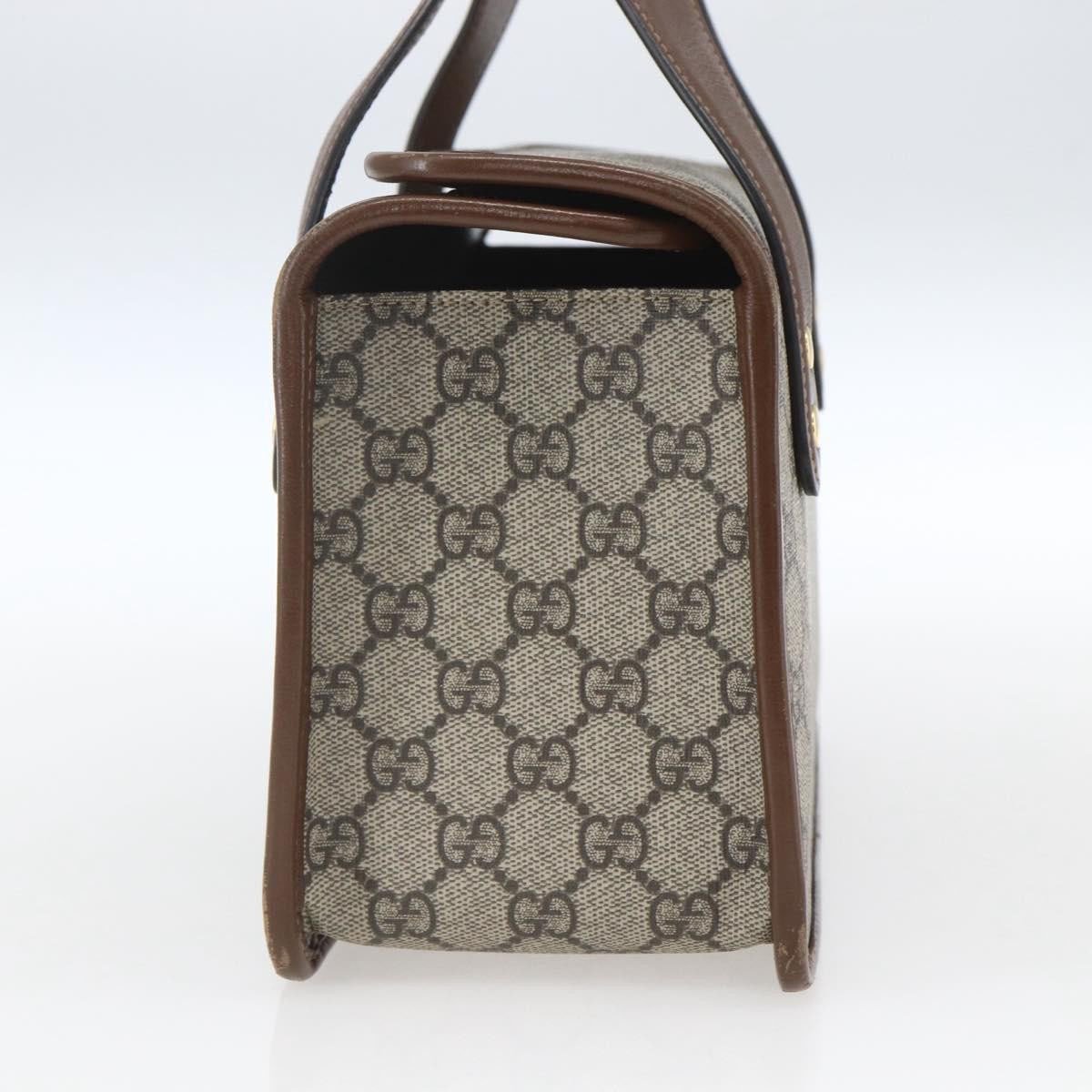 Gucci Gucci Horsebit 1955 Boston Bag GG Coated Canvas Small Beige