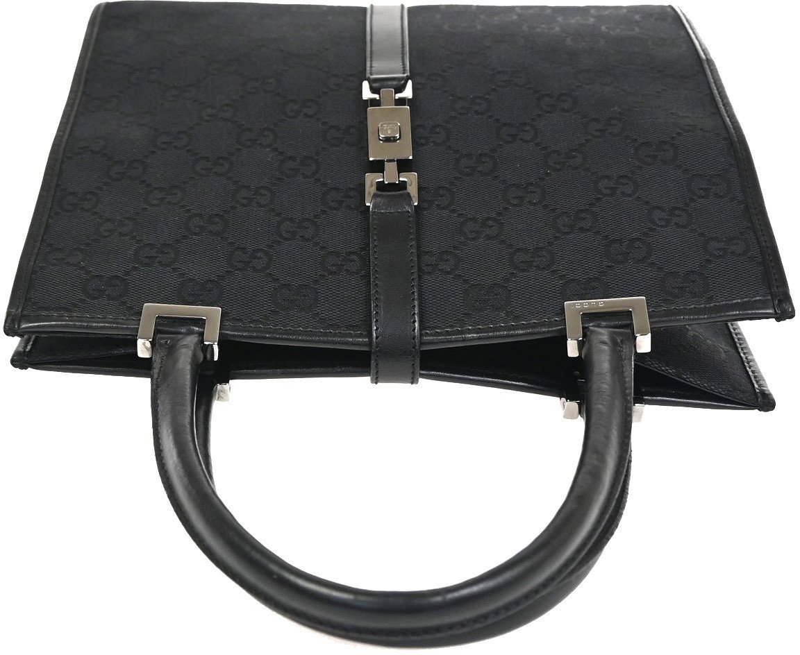 Gucci Jackie Tote GG Canvas Small Zwart