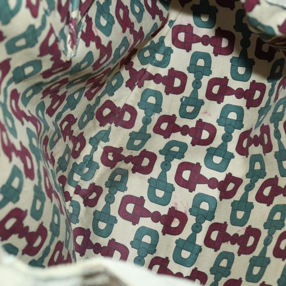 Gucci Gucci Vintage Diana Bamboo Shoulder Bag Leather Beige