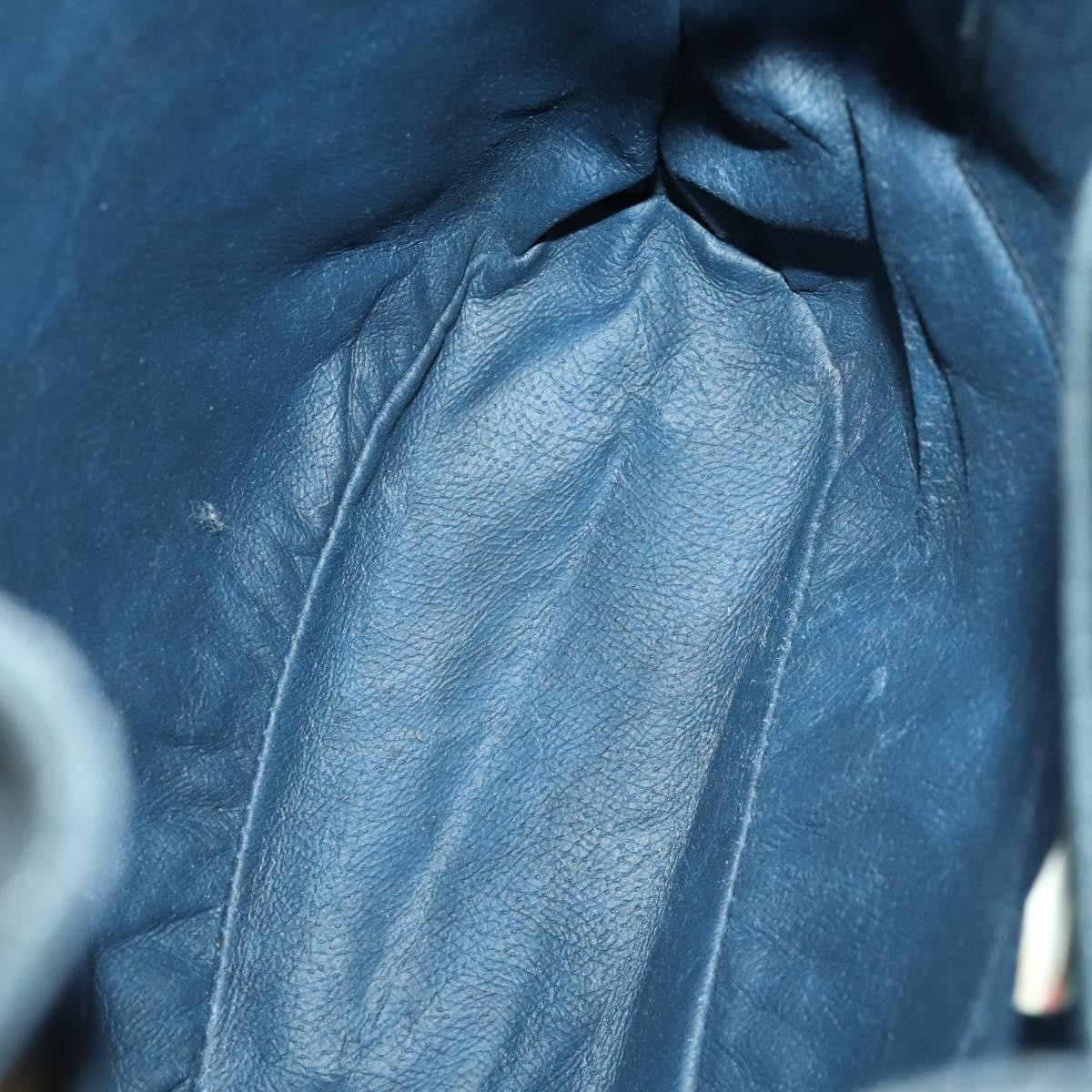 Gucci Gucci Drawstring Bucket Bag GG Canvas Small Navy