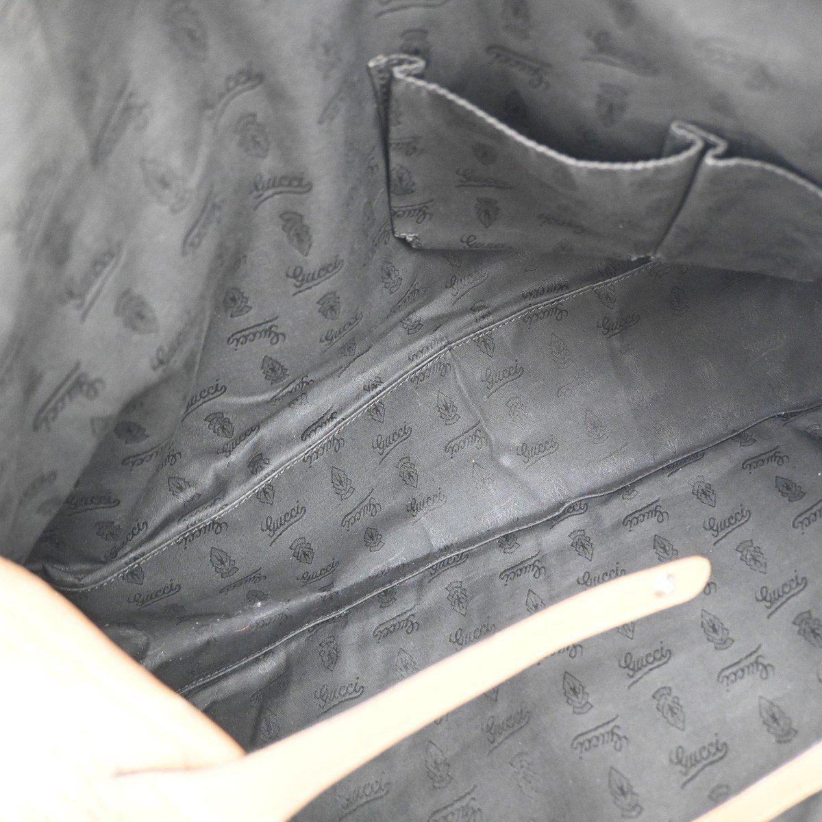 Gucci Twins Tote Guccissima Leather Large Bruin