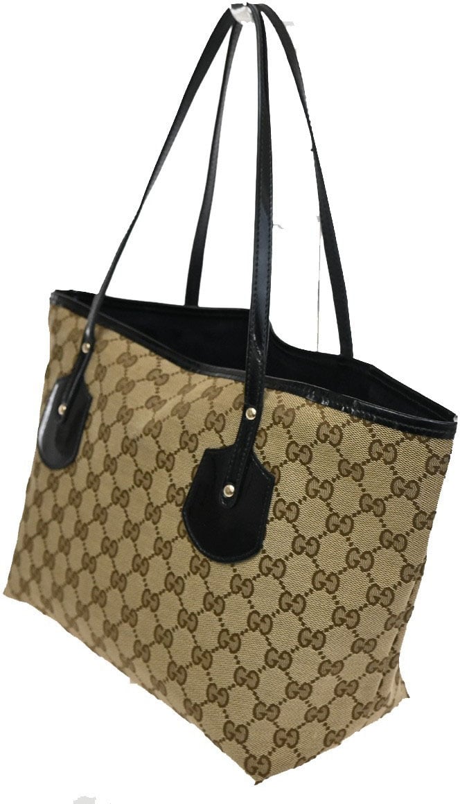 Gucci Gucci Jolie Tote GG Canvas Large Bruin
