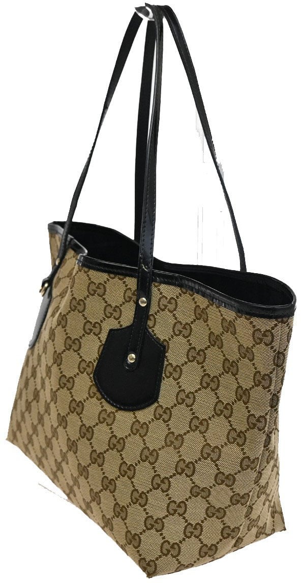 Gucci Gucci Jolie Tote GG Canvas Large Bruin