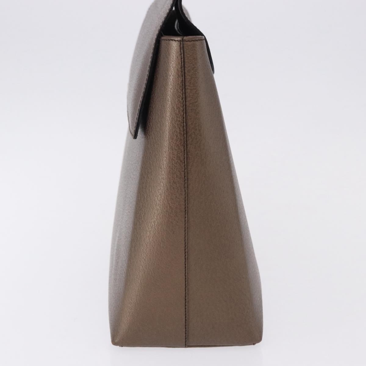 Gucci Vintage Bamboo Handle Leather Small Bruin