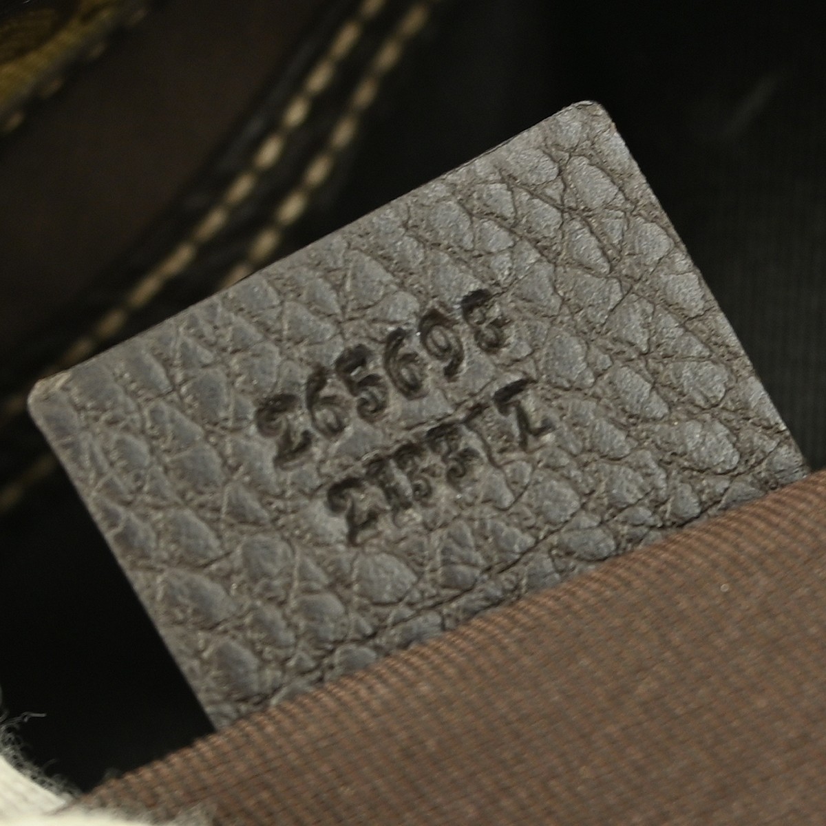 Gucci Gucci Joy Shoulder Bag GG Coated Canvas Large Bruin