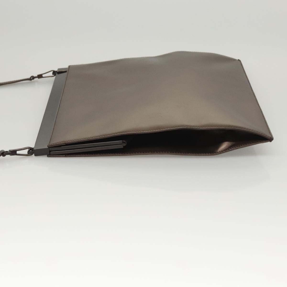 Gucci Vintage Leather Bruin