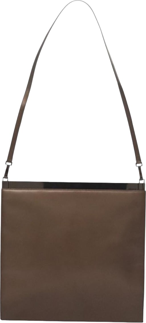 Gucci Vintage Leather Bruin