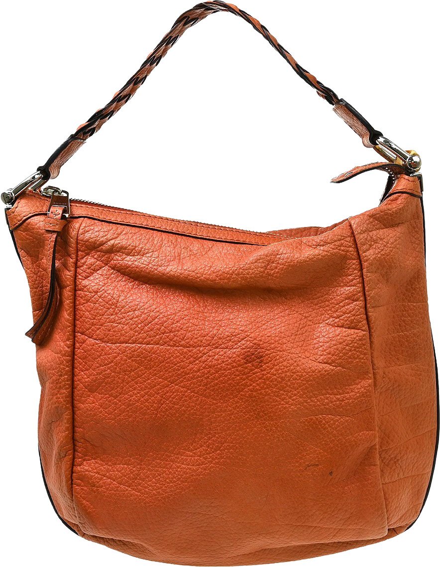 Gucci Bamboo Bar Hobo Leather Medium Bruin
