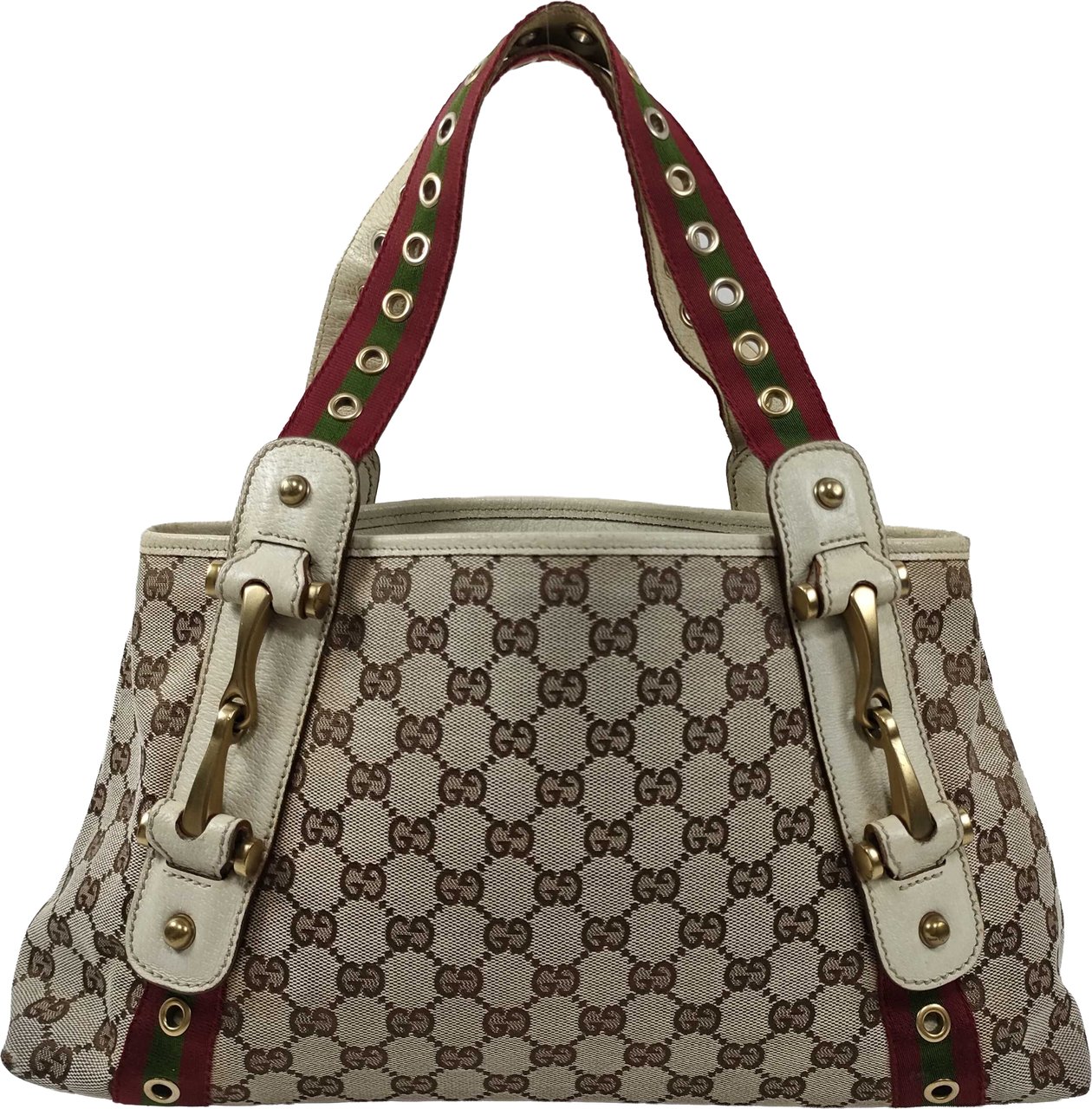 Gucci Sherry line Canvas Beige