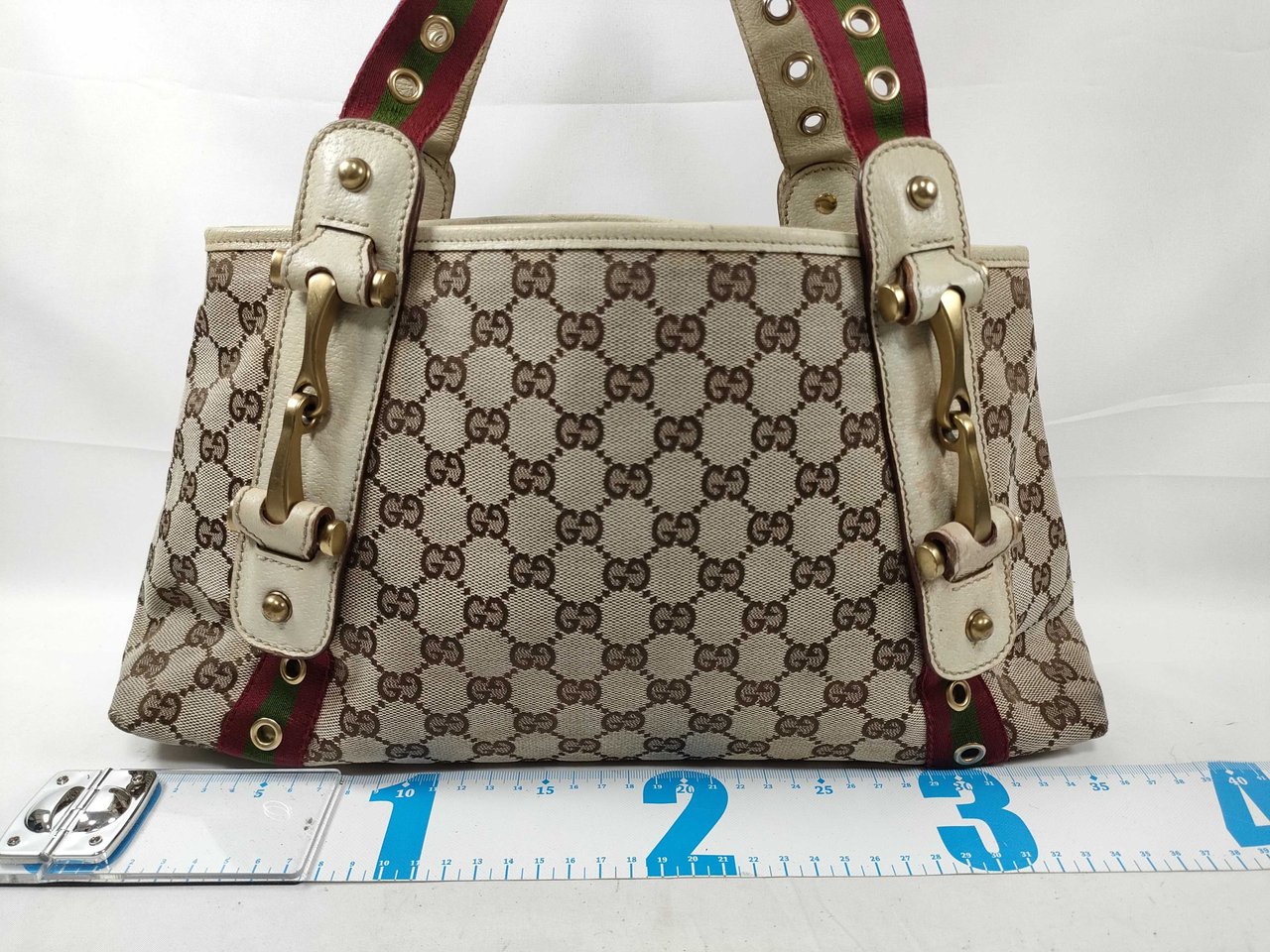 Gucci Sherry line Canvas Beige