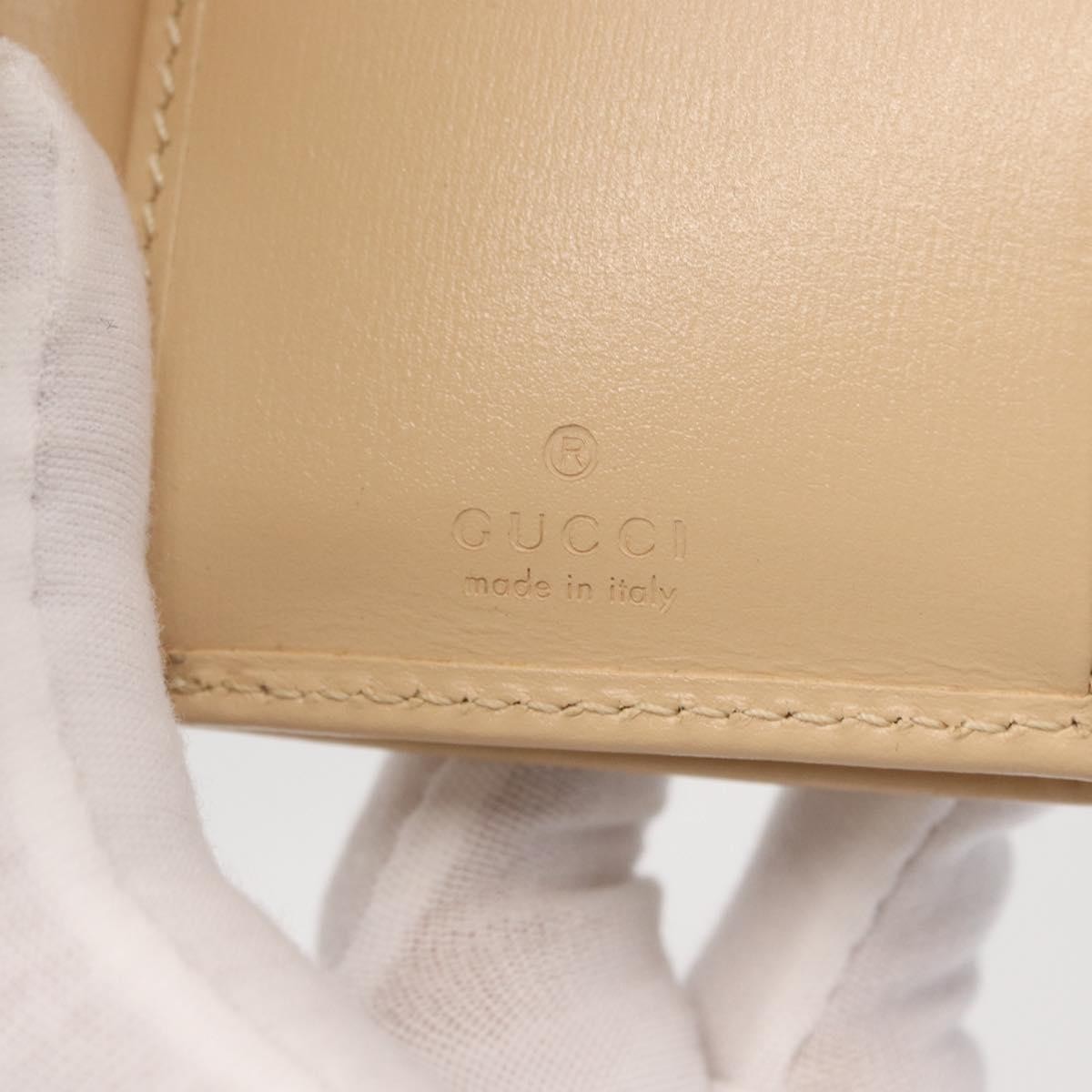 Gucci Gucci Horsebit 1955 Wallet Leather Beige