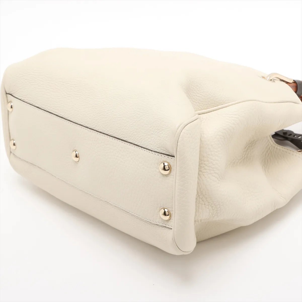 Gucci Bamboo shopper Leather medium Bruin