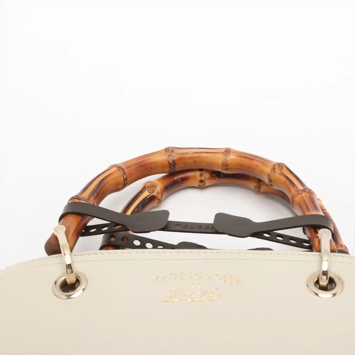 Gucci Bamboo shopper Leather medium Bruin