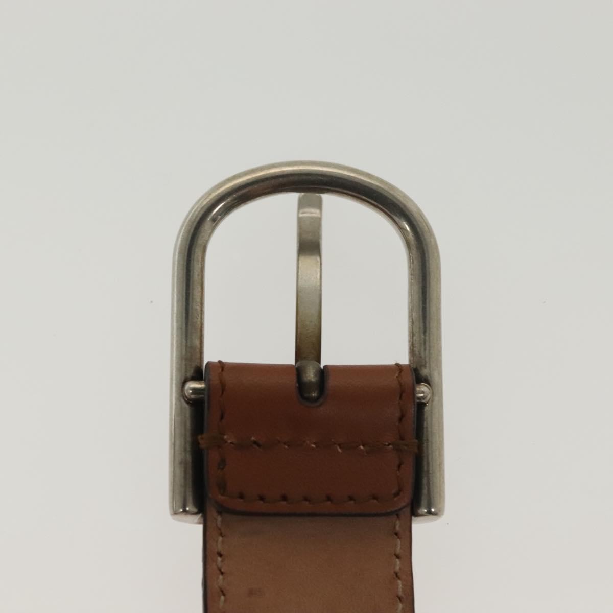 Gucci Gucci Sherry Line Belt Leather Bruin