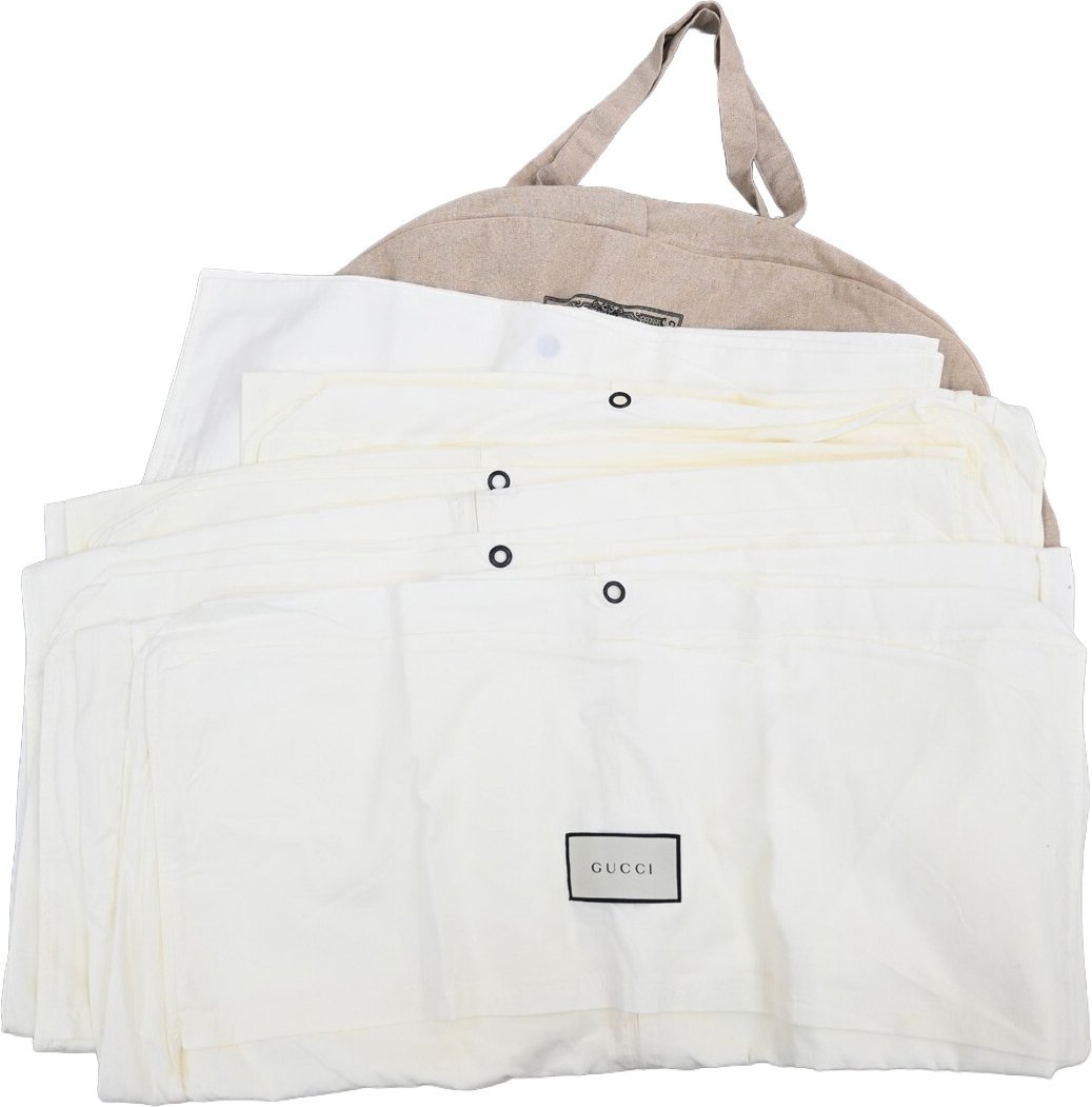 Gucci Gucci Garment cases Canvas and Cotton Beige