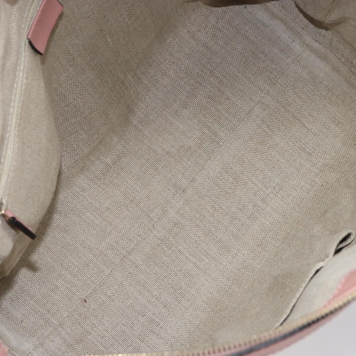 Gucci Gucci Britt Convertible Dome Satchel Microguccissima Leather Medium Roze